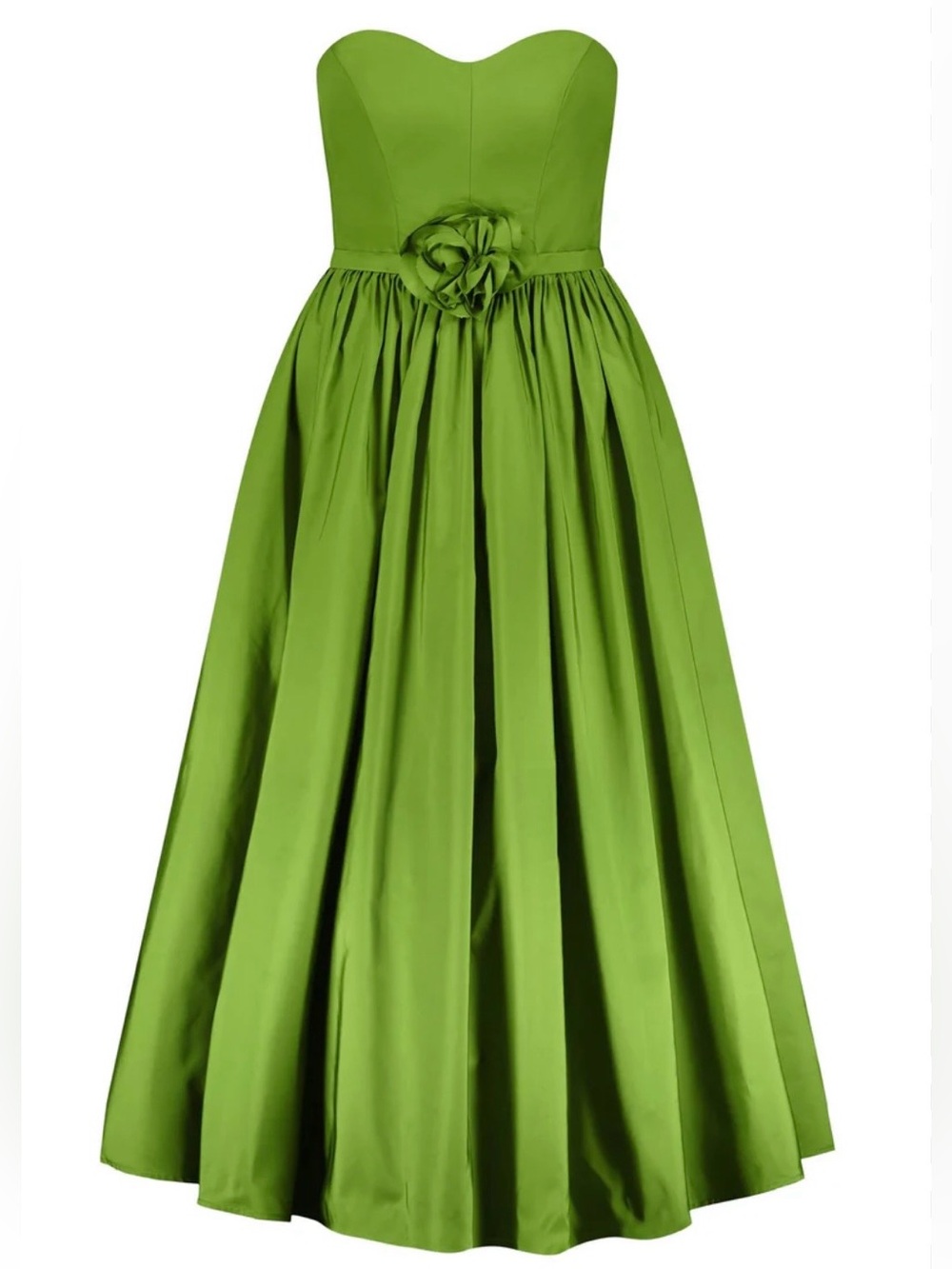 Mac Duggal Strapless Faille Rose Dress